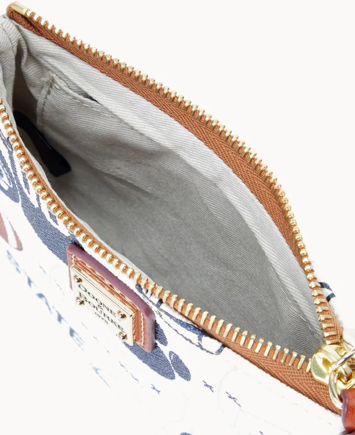 Dooney and Bourke Collegiate Penn State University Stadium Wristlet Penn State WomenMen Wallets Dooney and Bourke Collegiate Penn State University Stadium Wristlet Penn State WomenMen Wallets