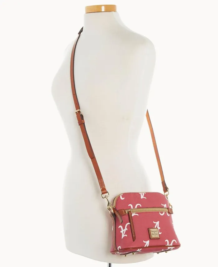 Dooney and Bourke Collegiate University Of Alabama Domed Crossbody Alabama WomenMen Crossbodies Dooney and Bourke Collegiate University Of Alabama Domed Crossbody Alabama WomenMen Crossbodies