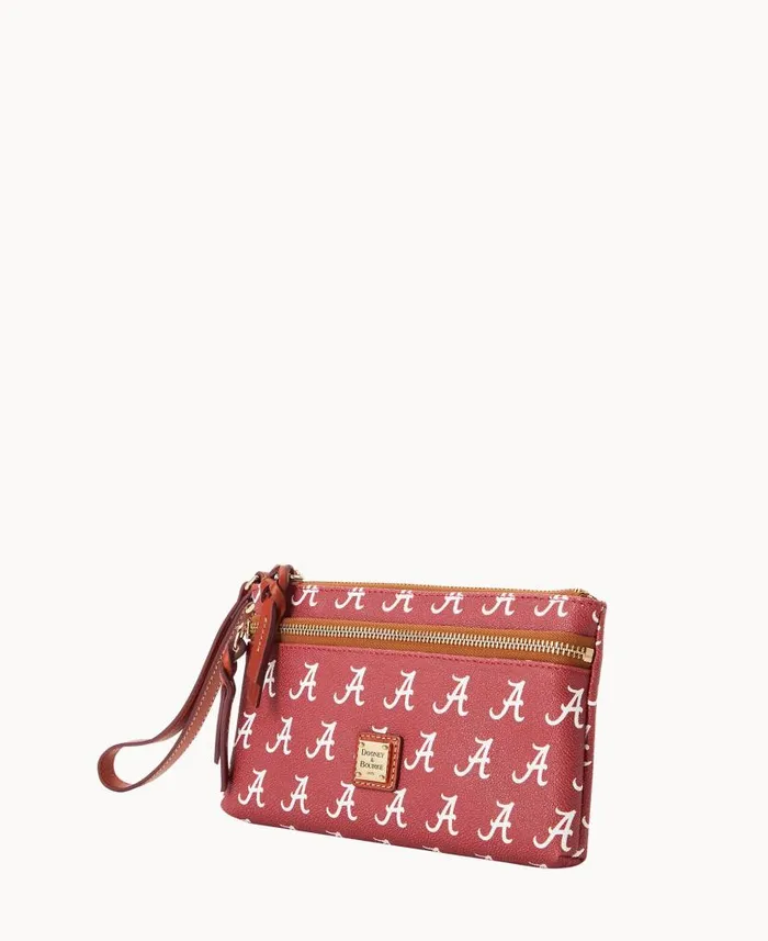 Dooney and Bourke Collegiate University Of Alabama Double Zip Wristlet University Of Alabam WomenMen Wallets Dooney and Bourke Collegiate University Of Alabama Double Zip Wristlet University Of Alabam WomenMen Wallets