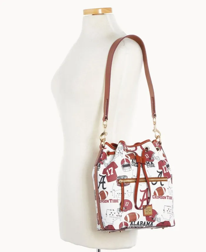 Dooney and Bourke Collegiate University Of Alabama Drawstring U Of Alabama WomenMen Shoulder Bags Dooney and Bourke Collegiate University Of Alabama Drawstring U Of Alabama WomenMen Shoulder Bags