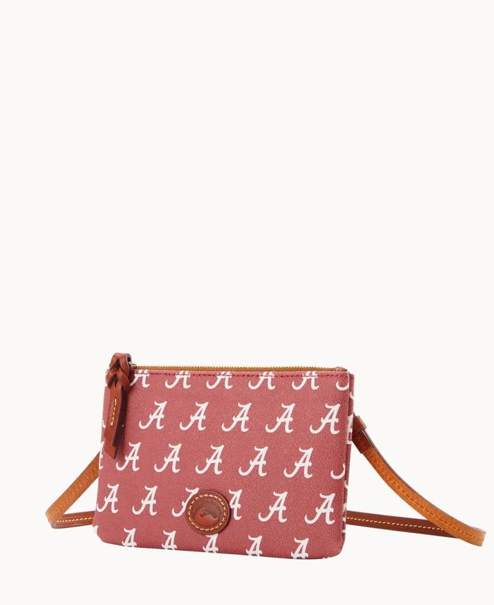 Dooney and Bourke Collegiate University Of Alabama Top Zip Crossbody University Of Alabam WomenMen Crossbodies Dooney and Bourke Collegiate University Of Alabama Top Zip Crossbody University Of Alabam WomenMen Crossbodies
