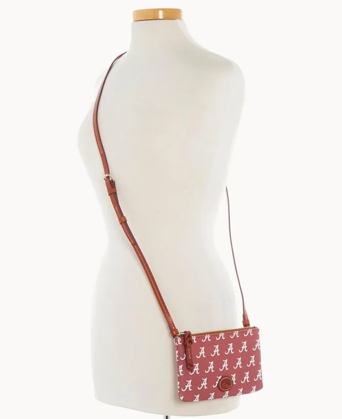 Dooney and Bourke Collegiate University Of Alabama Top Zip Crossbody University Of Alabam WomenMen Crossbodies Dooney and Bourke Collegiate University Of Alabama Top Zip Crossbody University Of Alabam WomenMen Crossbodies