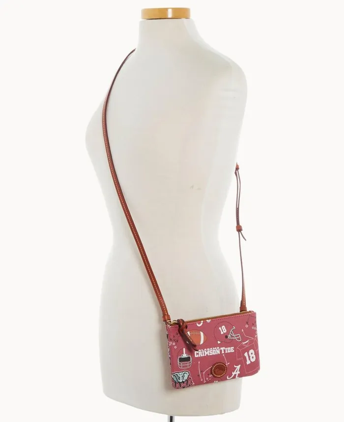 Dooney and Bourke Collegiate University Of Alabama Top Zip Crossbody University Of Alabama WomenMen Crossbodies Dooney and Bourke Collegiate University Of Alabama Top Zip Crossbody University Of Alabama WomenMen Crossbodies