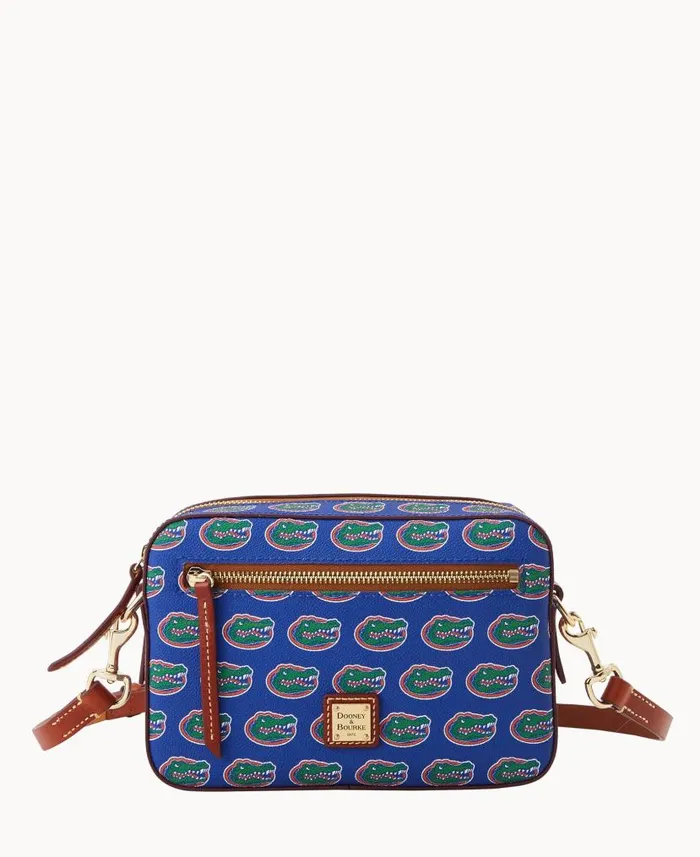 Dooney and Bourke Collegiate University Of Florida Camera Zip Crossbody U Of Florida WomenMen Crossbodies Dooney and Bourke Collegiate University Of Florida Camera Zip Crossbody U Of Florida WomenMen Crossbodies