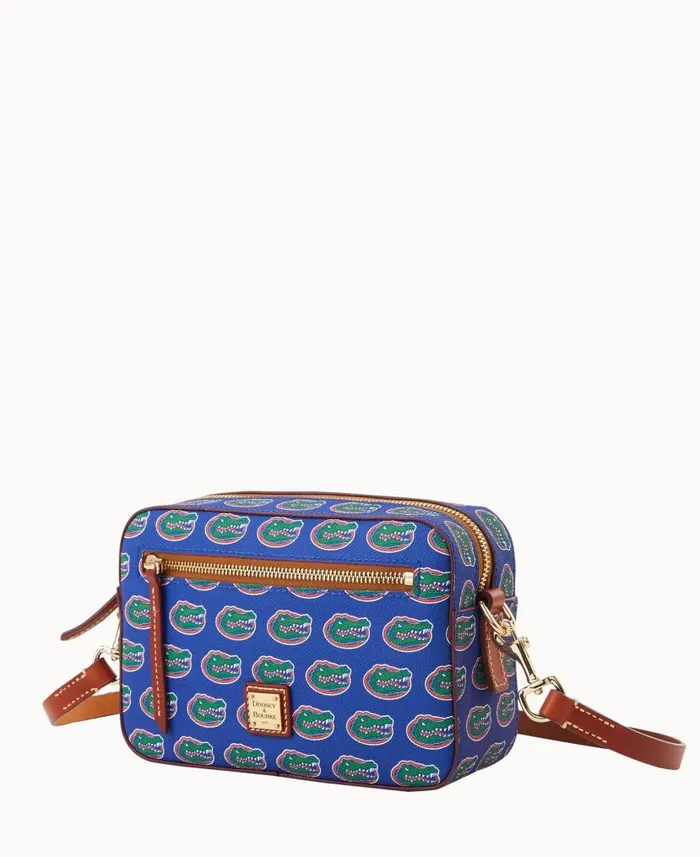 Dooney and Bourke Collegiate University Of Florida Camera Zip Crossbody U Of Florida WomenMen Crossbodies Dooney and Bourke Collegiate University Of Florida Camera Zip Crossbody U Of Florida WomenMen Crossbodies