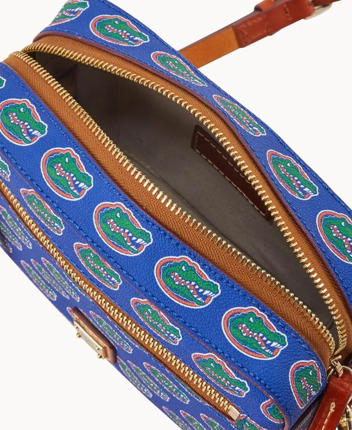 Dooney and Bourke Collegiate University Of Florida Camera Zip Crossbody U Of Florida WomenMen Crossbodies Dooney and Bourke Collegiate University Of Florida Camera Zip Crossbody U Of Florida WomenMen Crossbodies