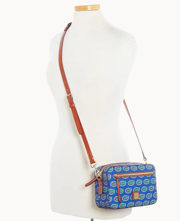 Dooney and Bourke Collegiate University Of Florida Camera Zip Crossbody U Of Florida WomenMen Crossbodies Dooney and Bourke Collegiate University Of Florida Camera Zip Crossbody U Of Florida WomenMen Crossbodies