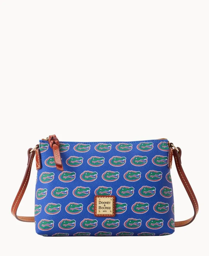 Dooney and Bourke Collegiate University Of Florida Crossbody Pouchette U Of Florida WomenMen Crossbodies Dooney and Bourke Collegiate University Of Florida Crossbody Pouchette U Of Florida WomenMen Crossbodies