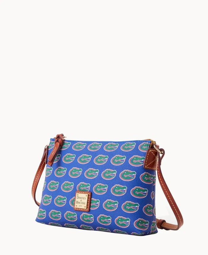 Dooney and Bourke Collegiate University Of Florida Crossbody Pouchette U Of Florida WomenMen Crossbodies Dooney and Bourke Collegiate University Of Florida Crossbody Pouchette U Of Florida WomenMen Crossbodies