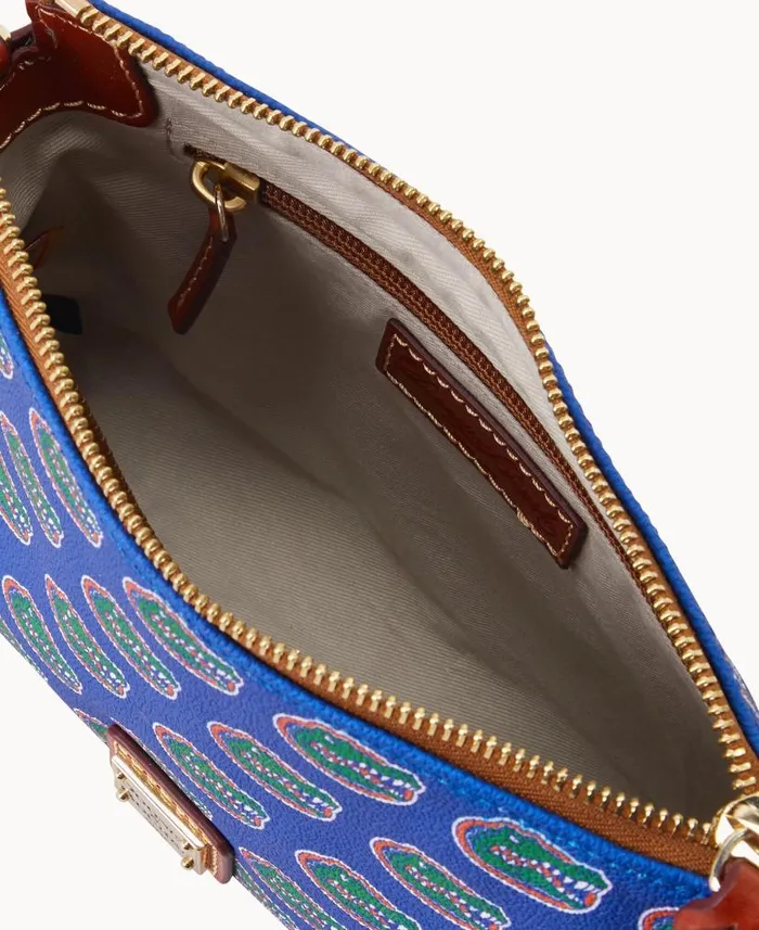 Dooney and Bourke Collegiate University Of Florida Crossbody Pouchette U Of Florida WomenMen Crossbodies Dooney and Bourke Collegiate University Of Florida Crossbody Pouchette U Of Florida WomenMen Crossbodies