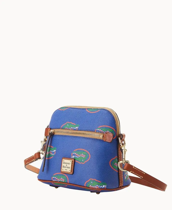 Dooney and Bourke Collegiate University Of Florida Domed Crossbody Florida WomenMen Crossbodies Dooney and Bourke Collegiate University Of Florida Domed Crossbody Florida WomenMen Crossbodies