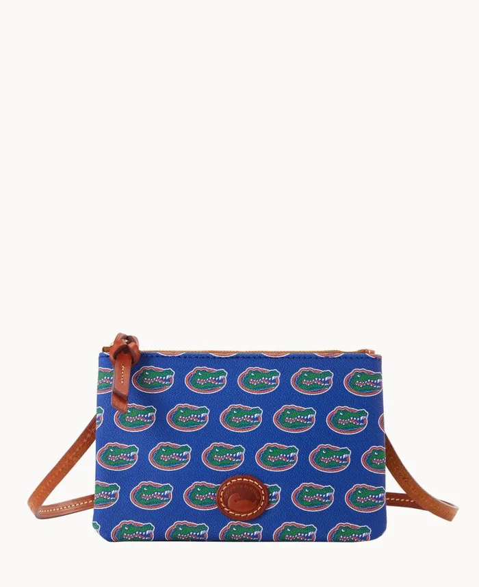Dooney and Bourke Collegiate University Of Florida Top Zip Crossbody University Of Florid WomenMen Crossbodies Dooney and Bourke Collegiate University Of Florida Top Zip Crossbody University Of Florid WomenMen Crossbodies