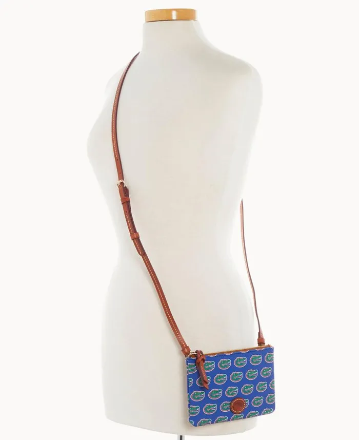 Dooney and Bourke Collegiate University Of Florida Top Zip Crossbody University Of Florid WomenMen Crossbodies Dooney and Bourke Collegiate University Of Florida Top Zip Crossbody University Of Florid WomenMen Crossbodies