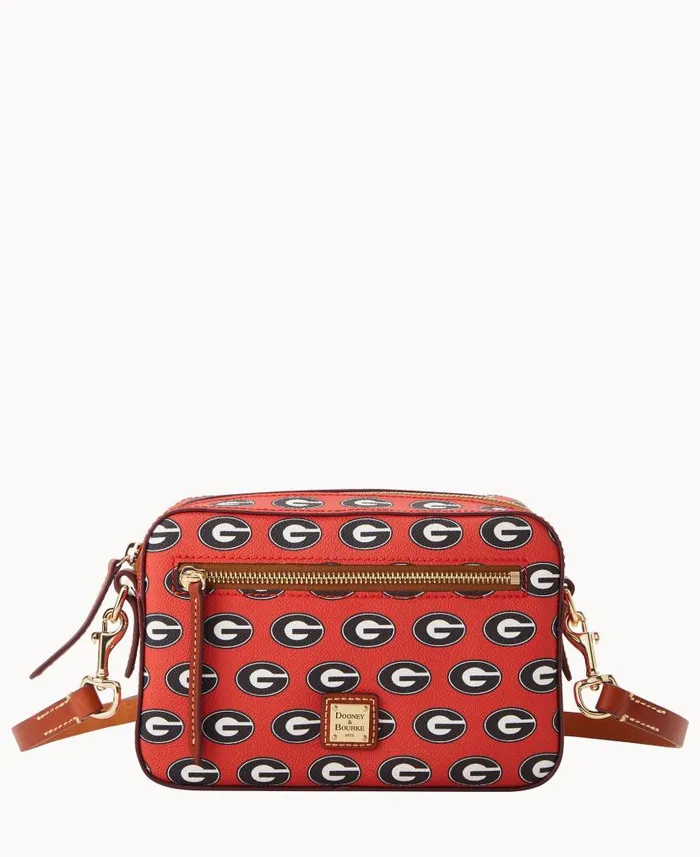 Dooney and Bourke Collegiate University Of Georgia Camera Zip Crossbody U Of Georgia WomenMen Crossbodies Dooney and Bourke Collegiate University Of Georgia Camera Zip Crossbody U Of Georgia WomenMen Crossbodies