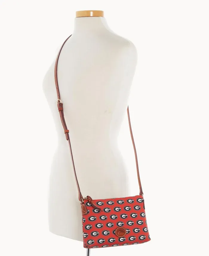 Dooney and Bourke Collegiate University Of Georgia Crossbody Pouchette University Of Georgi WomenMen Crossbodies Dooney and Bourke Collegiate University Of Georgia Crossbody Pouchette University Of Georgi WomenMen Crossbodies