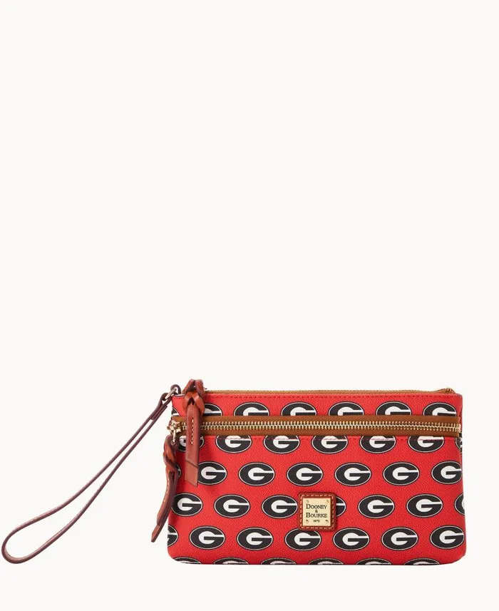 Dooney and Bourke Collegiate University Of Georgia Double Zip Wristlet University Of Georgi WomenMen Wallets Dooney and Bourke Collegiate University Of Georgia Double Zip Wristlet University Of Georgi WomenMen Wallets