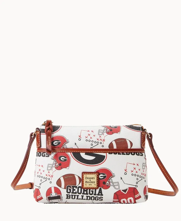 Dooney and Bourke Collegiate University Of Georgia Ginger Crossbody University Of Georgi WomenMen Crossbodies Dooney and Bourke Collegiate University Of Georgia Ginger Crossbody University Of Georgi WomenMen Crossbodies