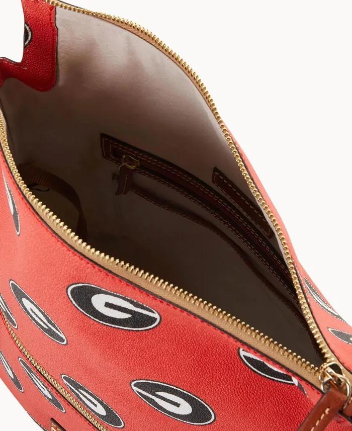 Dooney and Bourke Collegiate University Of Georgia Large Sac Georgia WomenMen Shoulder Bags Dooney and Bourke Collegiate University Of Georgia Large Sac Georgia WomenMen Shoulder Bags