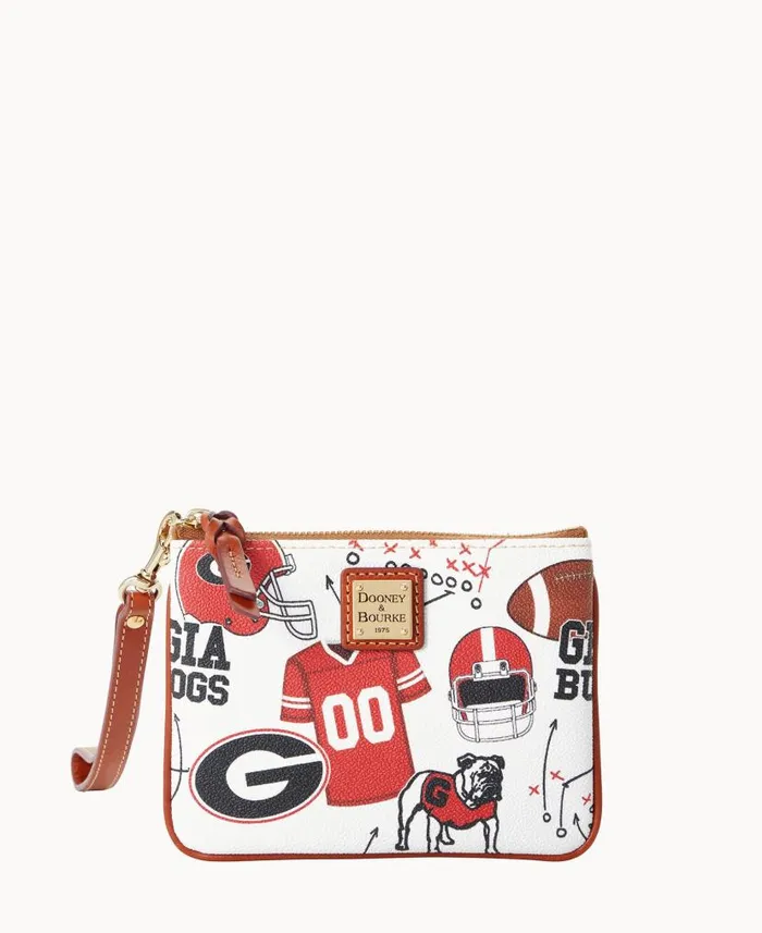 Dooney and Bourke Collegiate University Of Georgia Stadium Wristlet U Of Georgia WomenMen Wallets Dooney and Bourke Collegiate University Of Georgia Stadium Wristlet U Of Georgia WomenMen Wallets