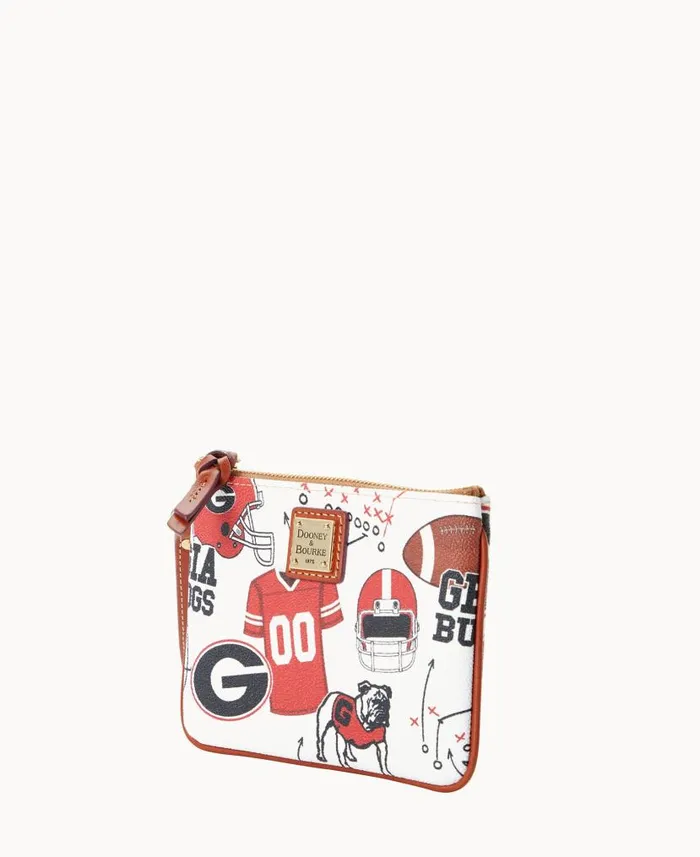 Dooney and Bourke Collegiate University Of Georgia Stadium Wristlet U Of Georgia WomenMen Wallets Dooney and Bourke Collegiate University Of Georgia Stadium Wristlet U Of Georgia WomenMen Wallets
