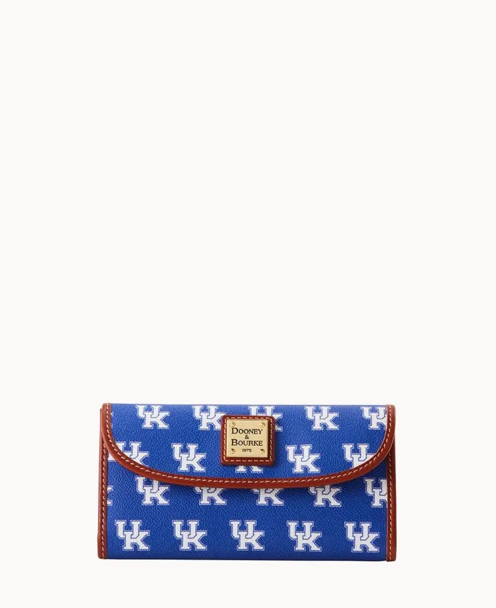 Dooney and Bourke Collegiate University Of Kentucky Continental Clutch Kentucky WomenMen Wallets Dooney and Bourke Collegiate University Of Kentucky Continental Clutch Kentucky WomenMen Wallets