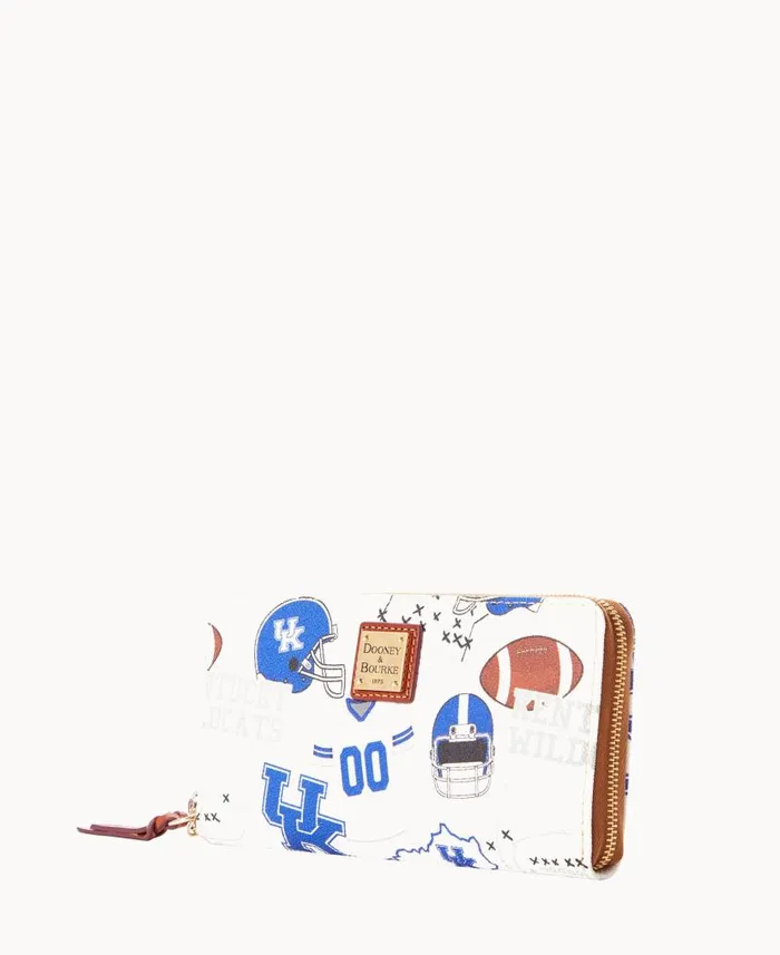 Dooney and Bourke Collegiate University Of Kentucky Large Zip Around Wristlet U Of Kentucky WomenMen Wallets Dooney and Bourke Collegiate University Of Kentucky Large Zip Around Wristlet U Of Kentucky WomenMen Wallets