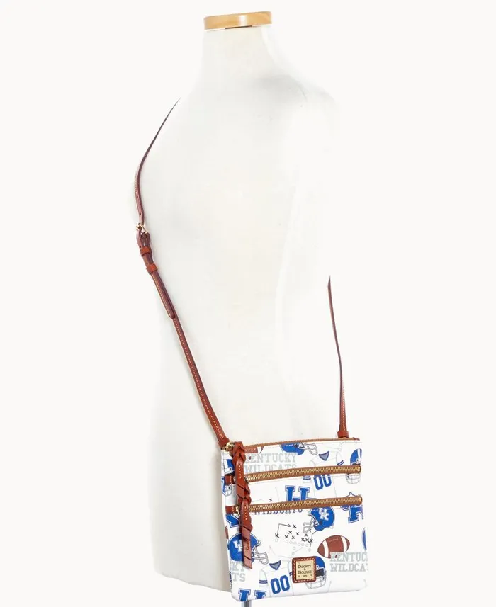 Dooney and Bourke Collegiate University Of Kentucky N S Triple Zip Crossbody U Of Kentucky WomenMen Crossbodies Dooney and Bourke Collegiate University Of Kentucky N S Triple Zip Crossbody U Of Kentucky WomenMen Crossbodies