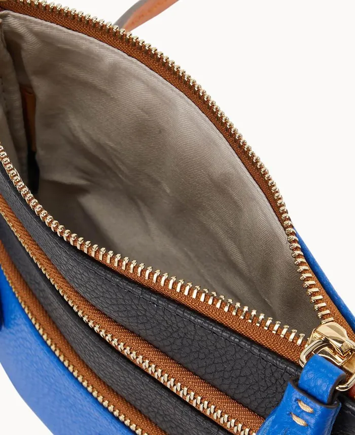 Dooney and Bourke Collegiate University Of Kentucky Triple Zip Crossbody University Of Kentucky WomenMen Crossbodies Dooney and Bourke Collegiate University Of Kentucky Triple Zip Crossbody University Of Kentucky WomenMen Crossbodies