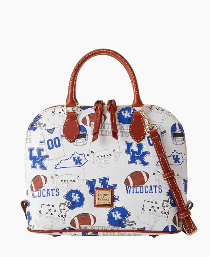 Dooney and Bourke Collegiate University Of Kentucky Zip Zip Satchel U Of Kentucky WomenMen Satchels Dooney and Bourke Collegiate University Of Kentucky Zip Zip Satchel U Of Kentucky WomenMen Satchels