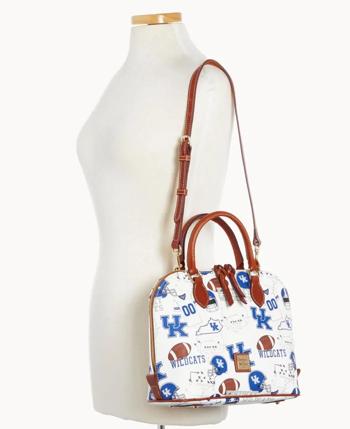 Dooney and Bourke Collegiate University Of Kentucky Zip Zip Satchel U Of Kentucky WomenMen Satchels Dooney and Bourke Collegiate University Of Kentucky Zip Zip Satchel U Of Kentucky WomenMen Satchels