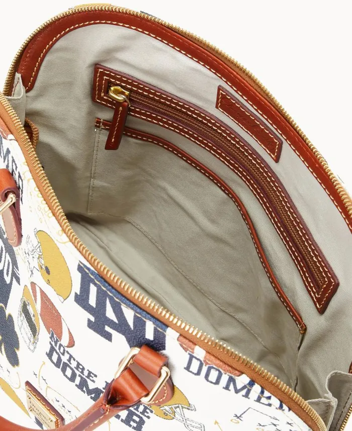Dooney and Bourke Collegiate University Of Notre Dame Zip Zip Satchel Notre Dame WomenMen Satchels Dooney and Bourke Collegiate University Of Notre Dame Zip Zip Satchel Notre Dame WomenMen Satchels
