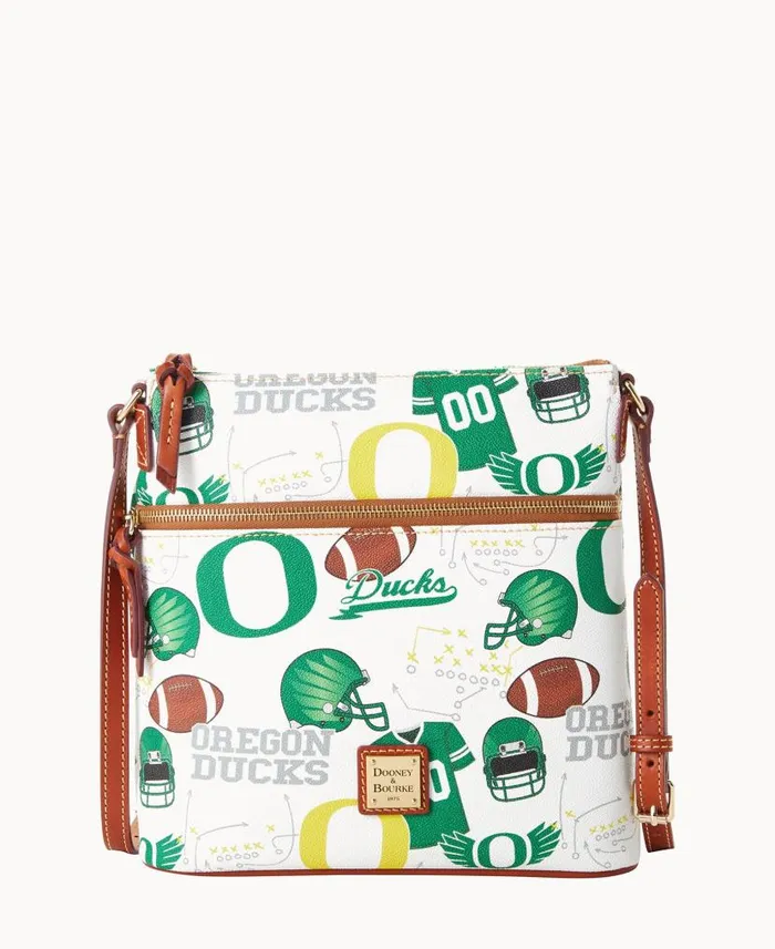 Dooney and Bourke Collegiate University Of Oregon Crossbody Oregon WomenMen Crossbodies Dooney and Bourke Collegiate University Of Oregon Crossbody Oregon WomenMen Crossbodies