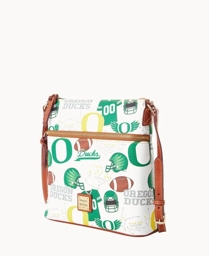 Dooney and Bourke Collegiate University Of Oregon Crossbody Oregon WomenMen Crossbodies Dooney and Bourke Collegiate University Of Oregon Crossbody Oregon WomenMen Crossbodies