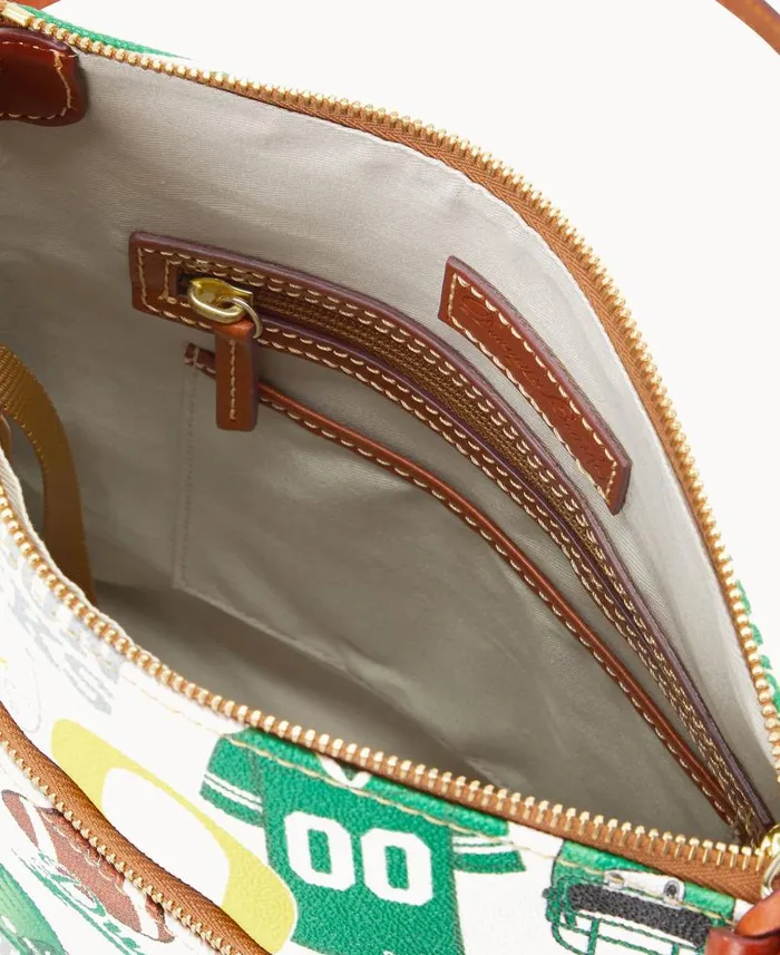 Dooney and Bourke Collegiate University Of Oregon Crossbody Oregon WomenMen Crossbodies Dooney and Bourke Collegiate University Of Oregon Crossbody Oregon WomenMen Crossbodies