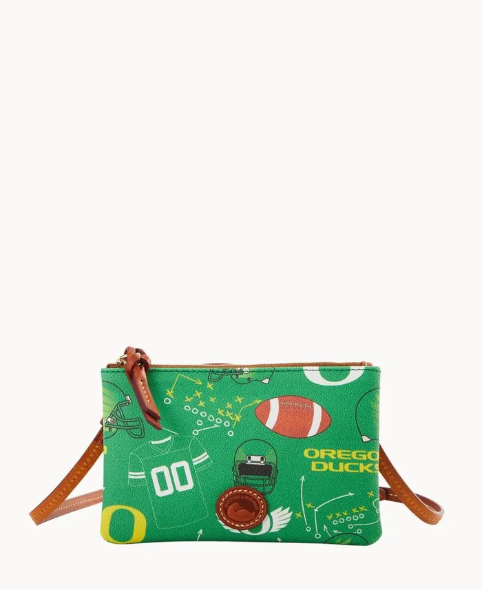 Dooney and Bourke Collegiate University Of Oregon Top Zip Crossbody University Of Oregon WomenMen Crossbodies Dooney and Bourke Collegiate University Of Oregon Top Zip Crossbody University Of Oregon WomenMen Crossbodies