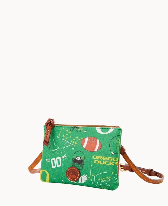 Dooney and Bourke Collegiate University Of Oregon Top Zip Crossbody University Of Oregon WomenMen Crossbodies Dooney and Bourke Collegiate University Of Oregon Top Zip Crossbody University Of Oregon WomenMen Crossbodies