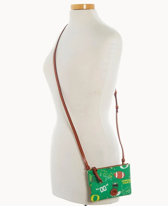 Dooney and Bourke Collegiate University Of Oregon Top Zip Crossbody University Of Oregon WomenMen Crossbodies Dooney and Bourke Collegiate University Of Oregon Top Zip Crossbody University Of Oregon WomenMen Crossbodies