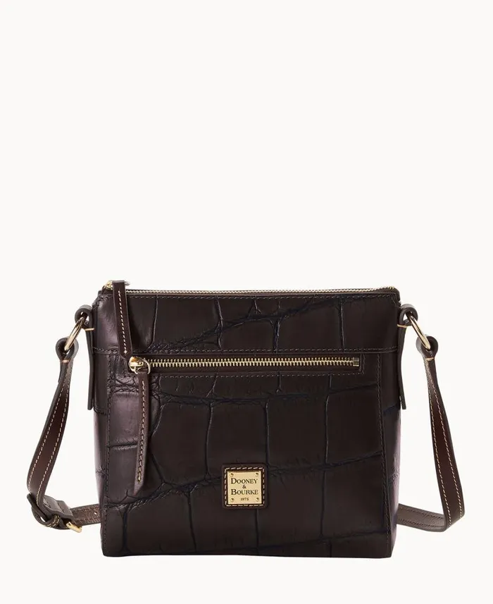 Dooney and Bourke Denison Allison Crossbody Espresso WomenMen Crossbodies