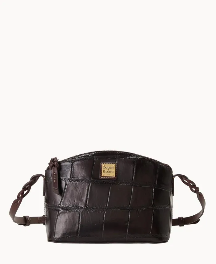 Dooney and Bourke Denison Penny Crossbody Espresso WomenMen Crossbodies
