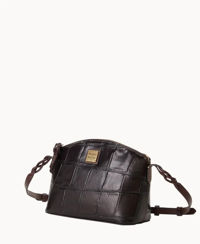 Dooney and Bourke Denison Penny Crossbody Espresso WomenMen Crossbodies