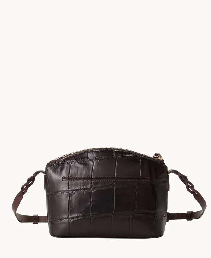 Dooney and Bourke Denison Penny Crossbody Espresso WomenMen Crossbodies