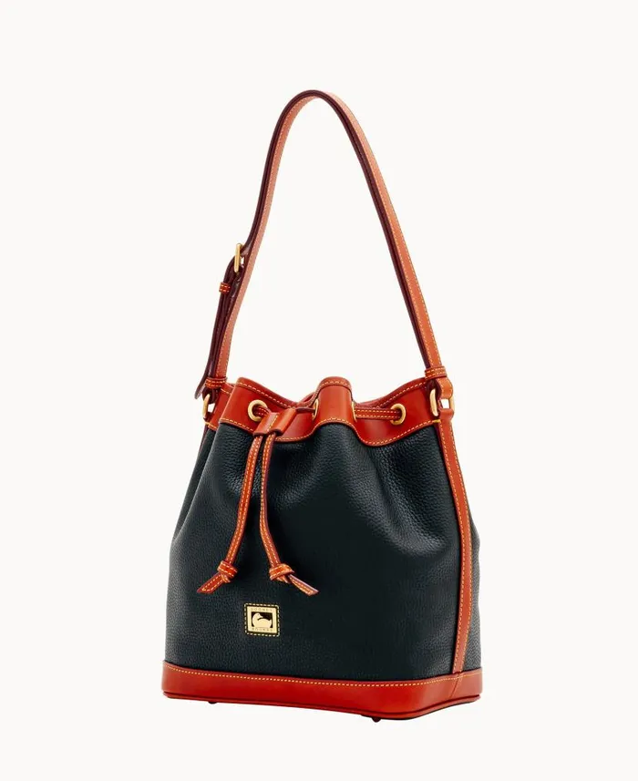 Dooney and Bourke Dillen Drawstring Black WomenMen Shoulder Bags