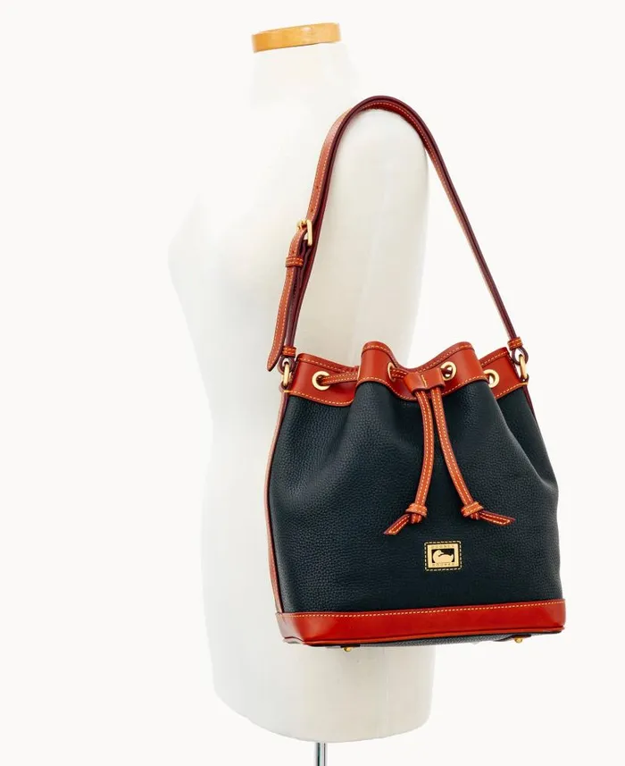 Dooney and Bourke Dillen Drawstring Black WomenMen Shoulder Bags