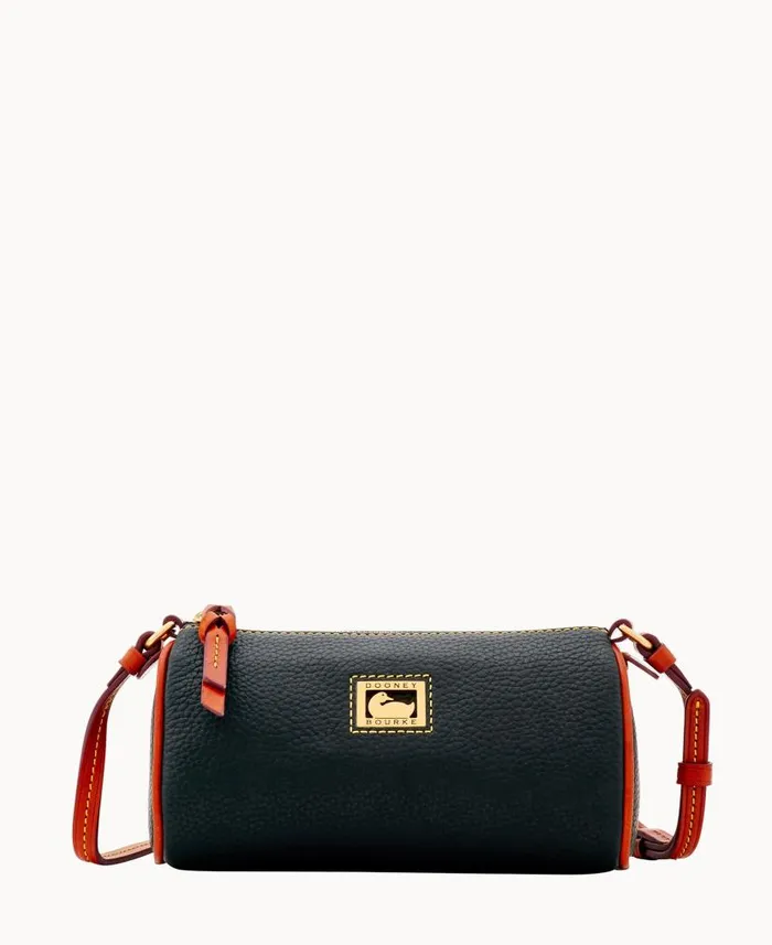 Dooney and Bourke Dillen Small Barrel Crossbody Black WomenMen Crossbodies