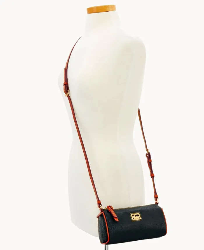 Dooney and Bourke Dillen Small Barrel Crossbody Black WomenMen Crossbodies