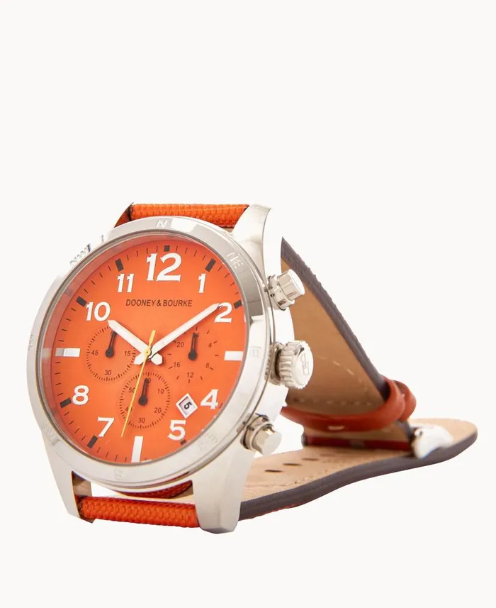 Dooney and Bourke Explorer Sport Watch Orange WomenMen Watches