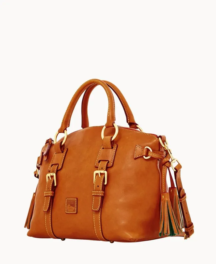 Dooney and Bourke Florentine Bristol Satchel Natural WomenMen Satchels