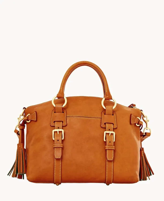 Dooney and Bourke Florentine Bristol Satchel Natural WomenMen Satchels