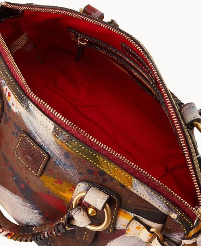 Dooney and Bourke Florentine Dipinta Medium Mail Satchel Brown Tmoro WomenMen Satchels Dooney and Bourke Florentine Dipinta Medium Mail Satchel Brown Tmoro WomenMen Satchels