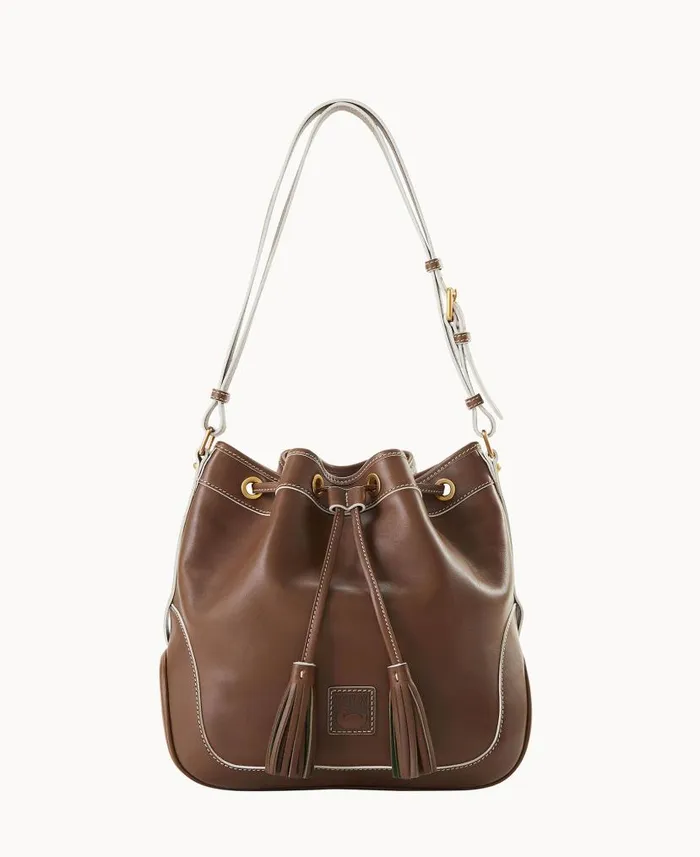 Dooney and Bourke Florentine Drawstring Elephant WomenMen Shoulder Bags